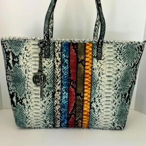 Badgley Mischka Snake print Tote bag
